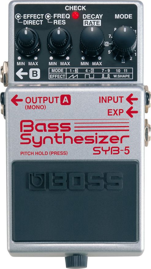 Image of Boss Syb-5 Bass Synthesiser Compact Pedal