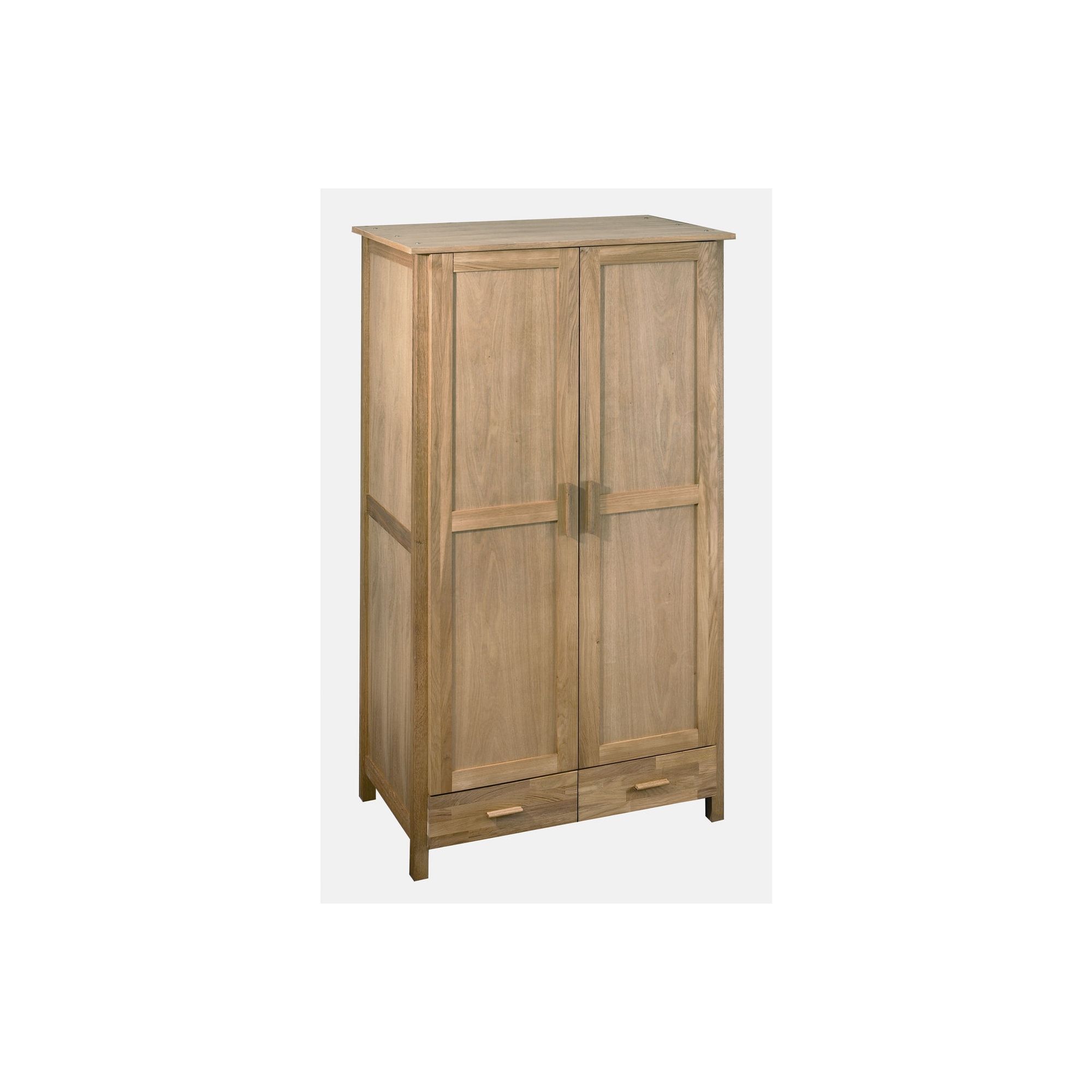 Home Zone Rosevalley Two Door Wardrobe in Oak at Tescos Direct