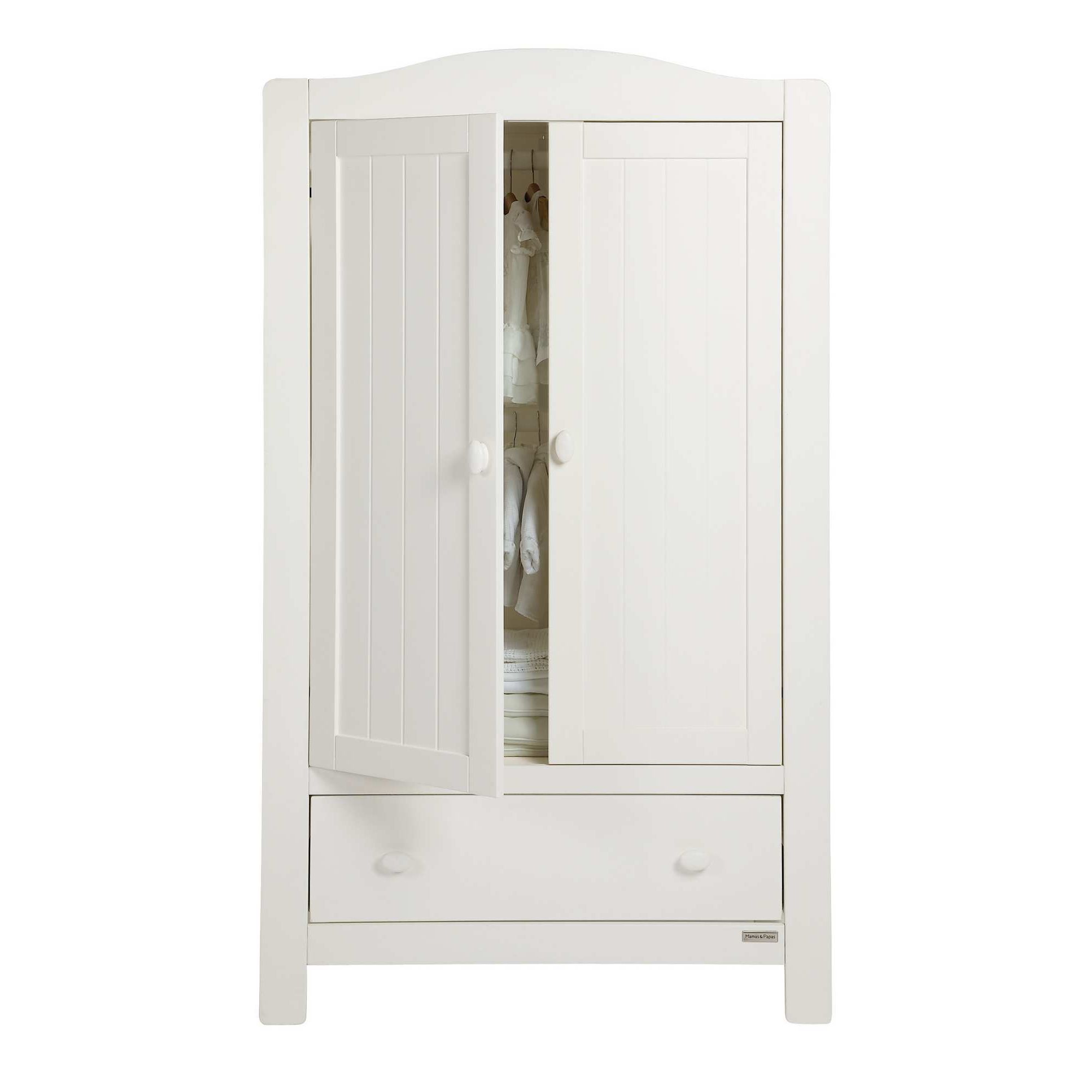 Mamas & Papas - Willow Wardrobe - White at Tesco Direct