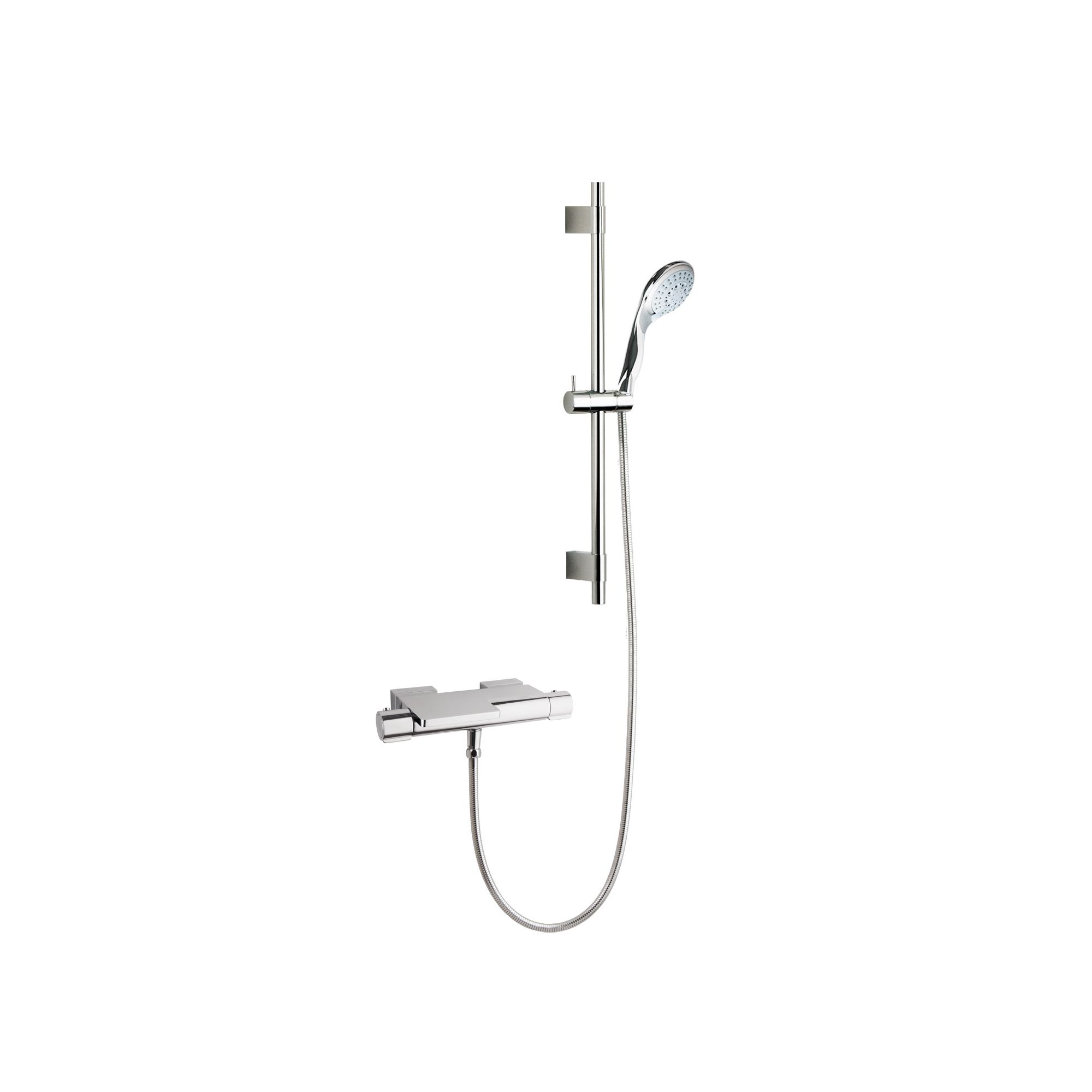 Ramon Soler Thermoarola Exposed Thermostatic Bath/Shower Mixer with Jupiter Shower Kit at Tescos Direct