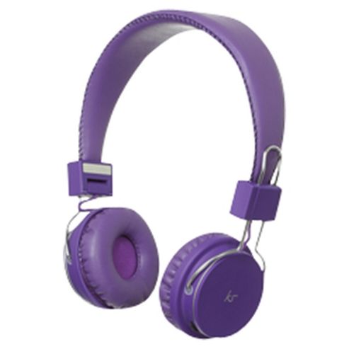 Image of Kitsound Manhattan Headphones Purple