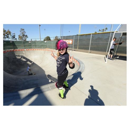 Image of Raskullz Helmet Krash Zebra Mohawk Size 50cm - 54cm Pink