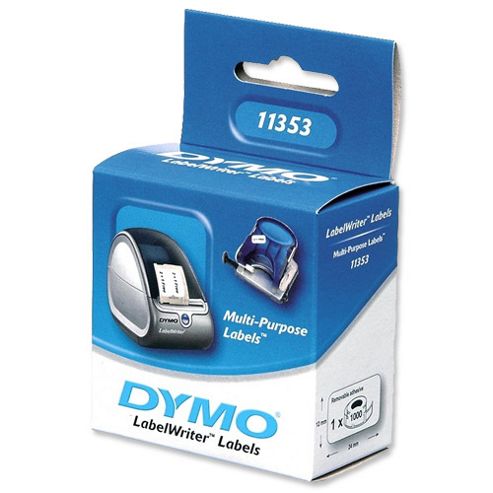 Image of Dymo Labelwriter Labels Multipurpose 24x12mm Ref 11353 S0722530 [pack 1000]