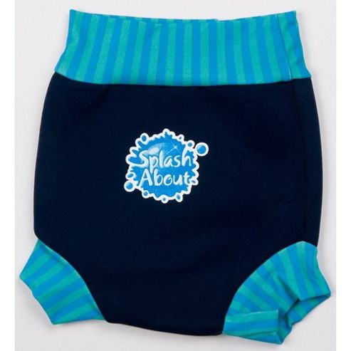 Image of Splash About Happy Nappy Large (navy Blue Lagoon)