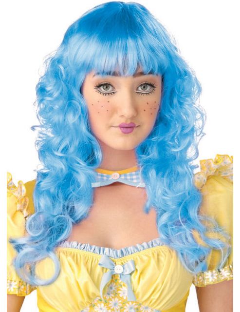 Image of Long Blue Wig