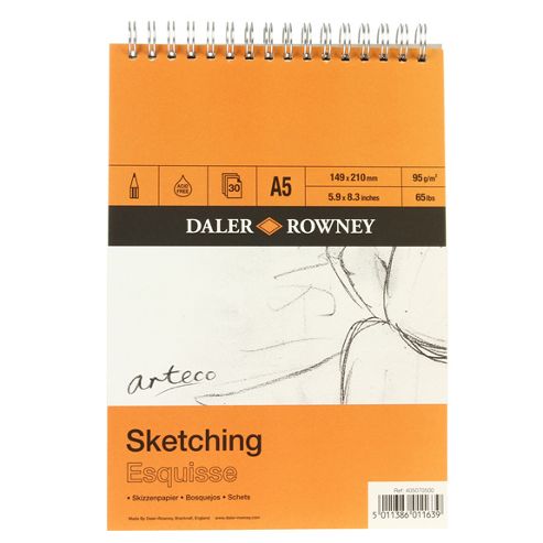 Image of Arteco Sketch Spiral A5