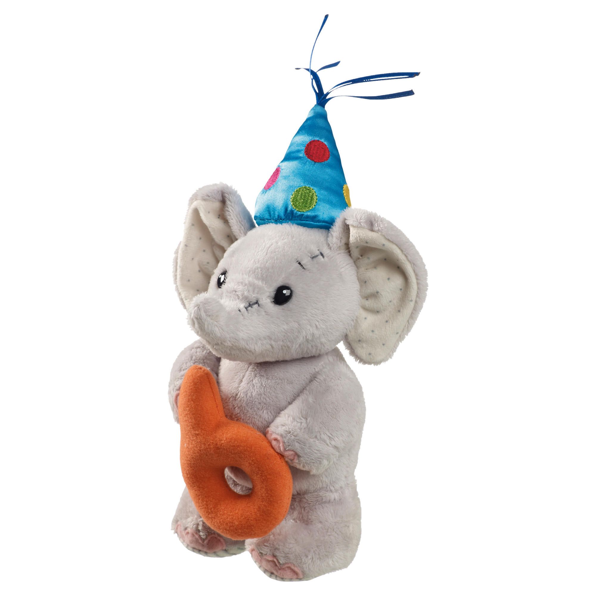 6th Birthday Elephant Soft Toy