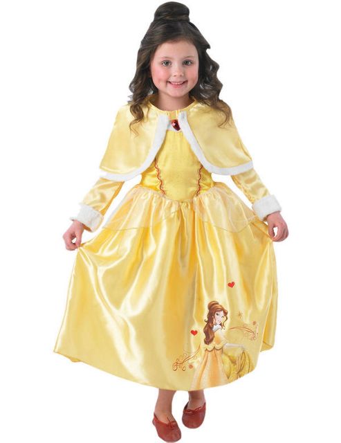 Image of Belle Winter Wonderland - Child Costume 5-6 Years
