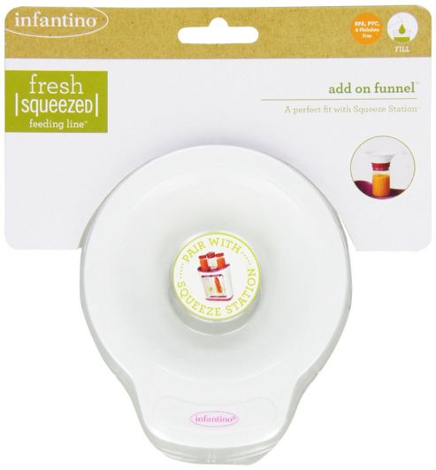 Image of Infantino Fresh Squeezed Feeding Time Add On Funnel