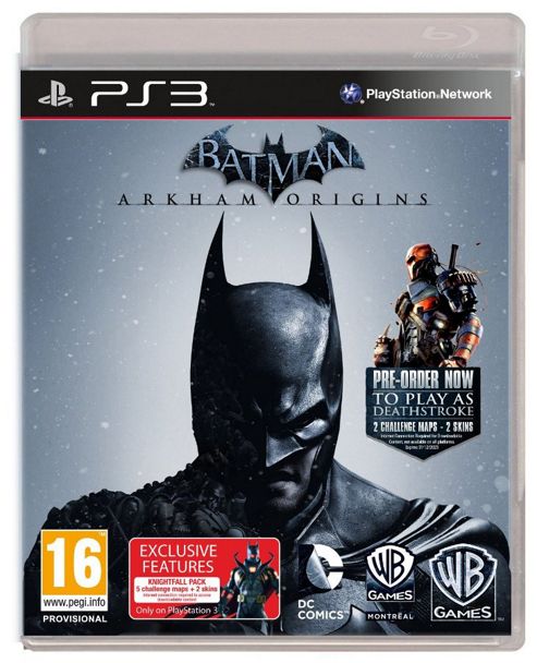 Image of Batman Arkham Origins: Tesco Exclusive Black Mask Challenge Map Pack (ps3)
