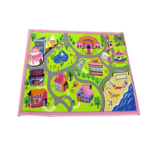 Image of Matrix Kiddy Girls World Multi 80x120 Nylon Mat