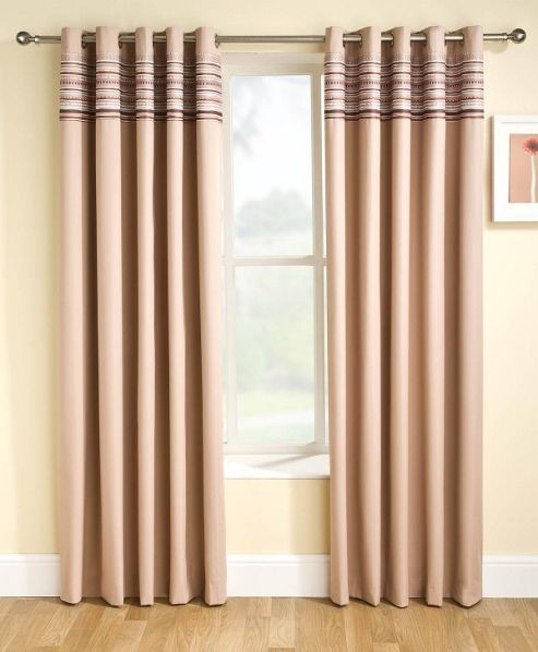 Image of Siesta Blackout Ready Made Curtains - Beige