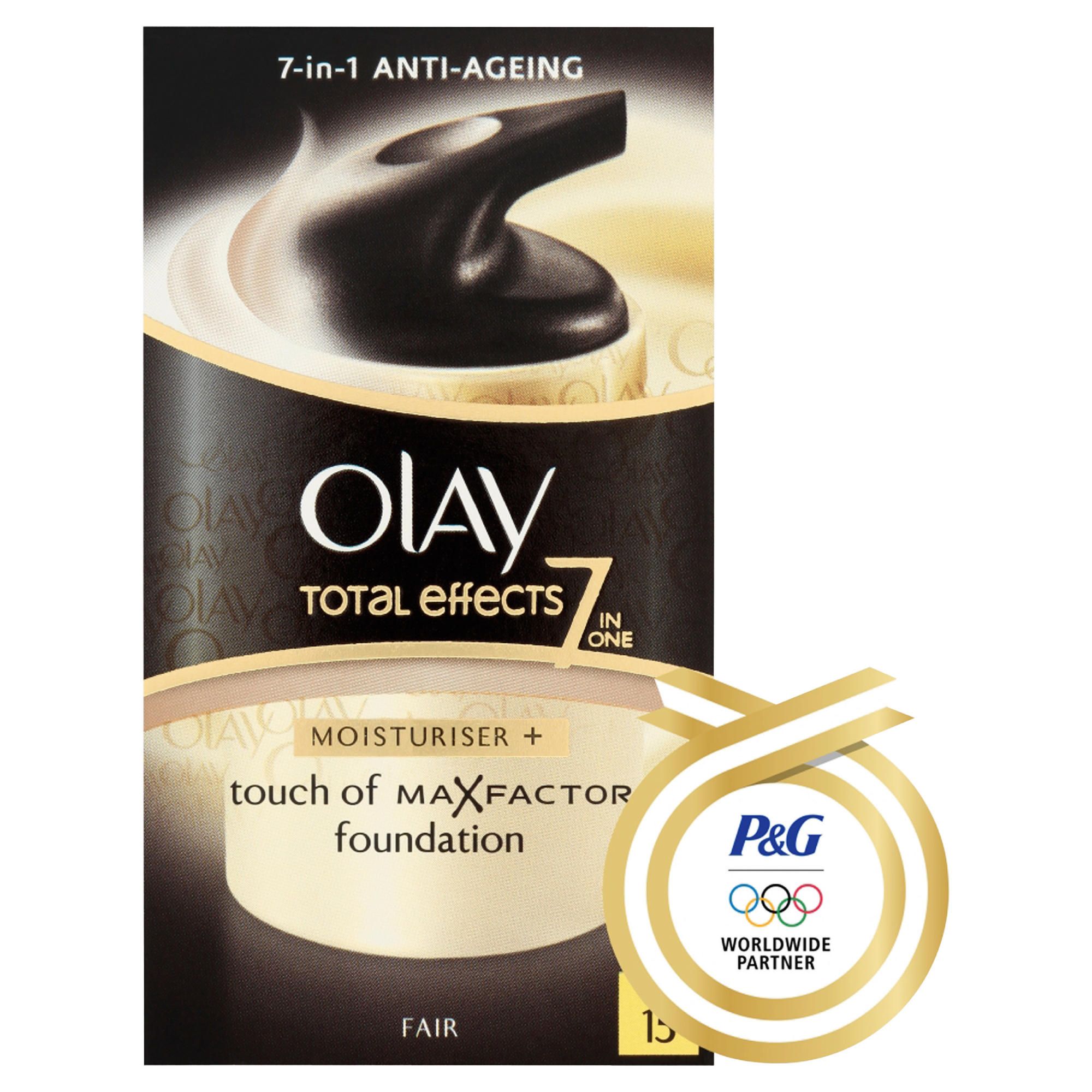Olay Total Effects&nbsp;Touch Of Foundation.&nbsp;SPF 15 Fair 37Ml