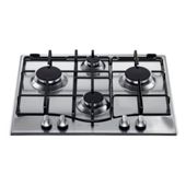 Hotpoint GC640IX  Gas 4 Burner Stainless Steel