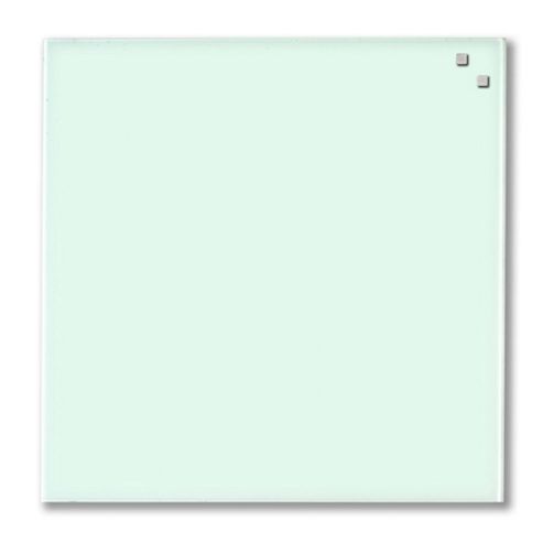 Image of Naga Magnetic Glass Memo Board 45 Cm X 45 Cm - White