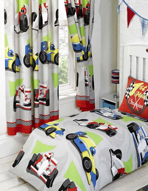 Image of Motor Racing, Curtains - 54s