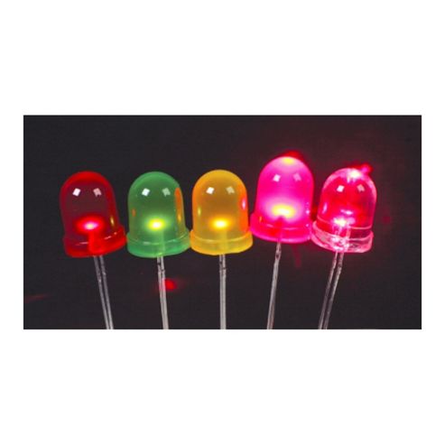 Image of Flash Led He Red 8mm