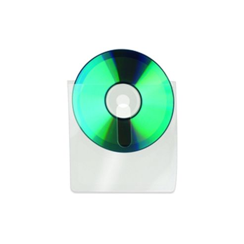 Image of 3l Self-adhesive Cd Pocket With Finger Hole Pack Of 10 10236