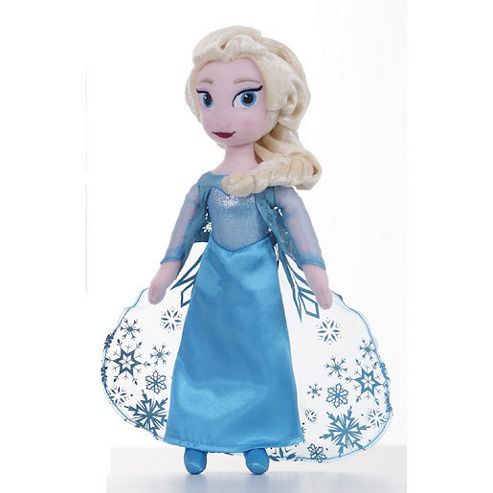 Image of Disney Frozen - 26cm Elsa Soft Ragdoll