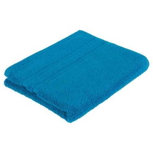 Image of Tesco 100% Combed Cotton Face Cloth - Teal