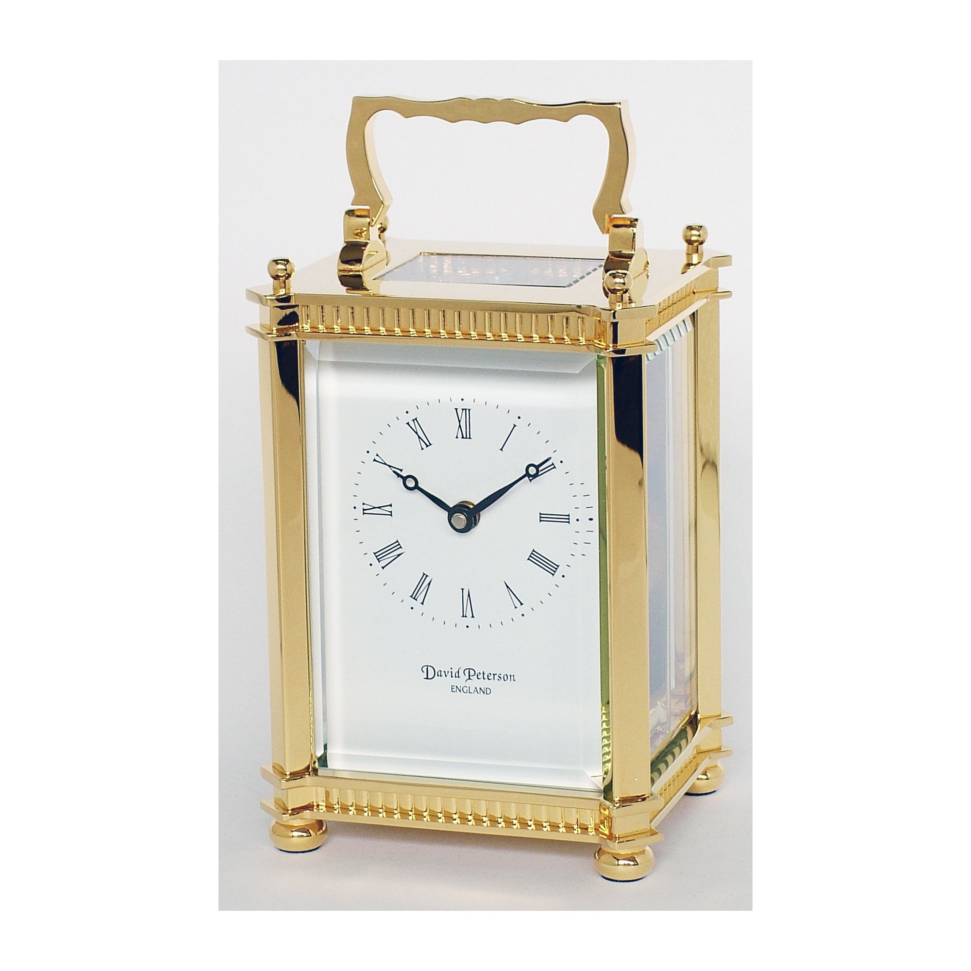 David Peterson Ltd 8 Day Pierre Blanc Carriage Clock at Tesco Direct