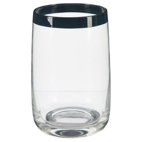 Image of Blue Banded Glass Hiball