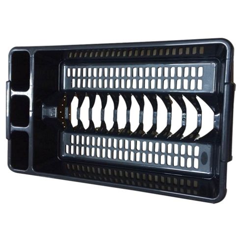 Image of Tesco Basics Dish Drainer, Black