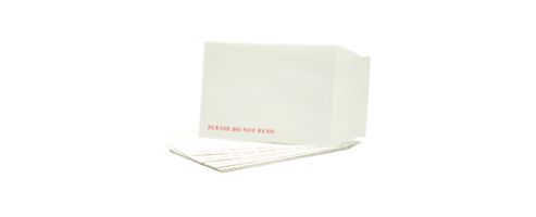 Image of Q-connect Board-back Envelope C4 120gsm White Peel And Seal Pack Of 125 Kf3525