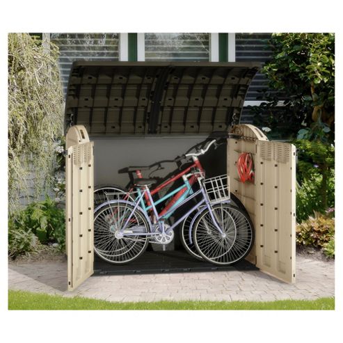 plastic bike crate