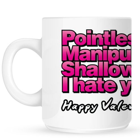 Image of Anti-valentines Day Roll Call 10oz Ceramic Mug