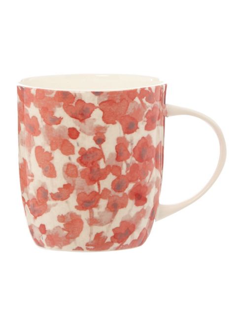 Image of Linea Poppy Floral Mug