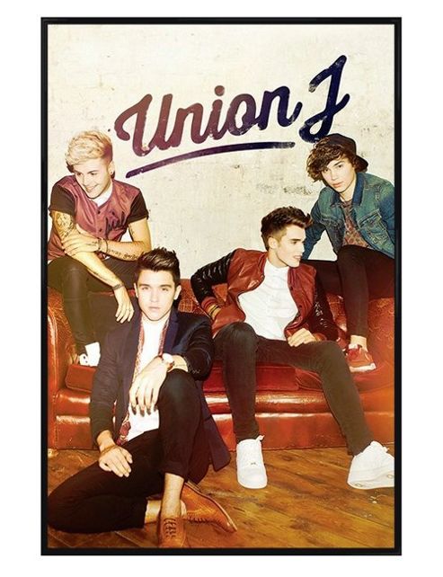 Image of Gloss Black Framed Union J Loving You Is Easy Poster