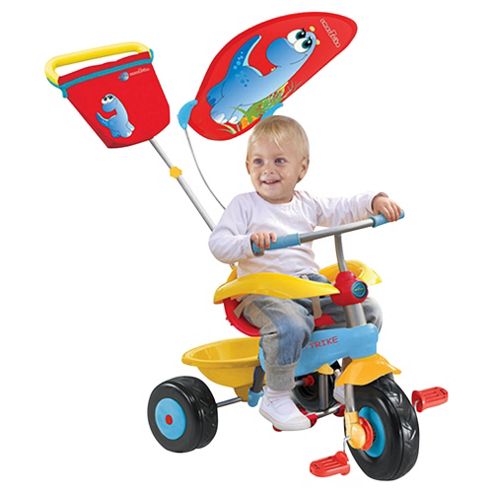 Image of Smart Trike Candy 3-in-1 Trike, Blue/yellow/red