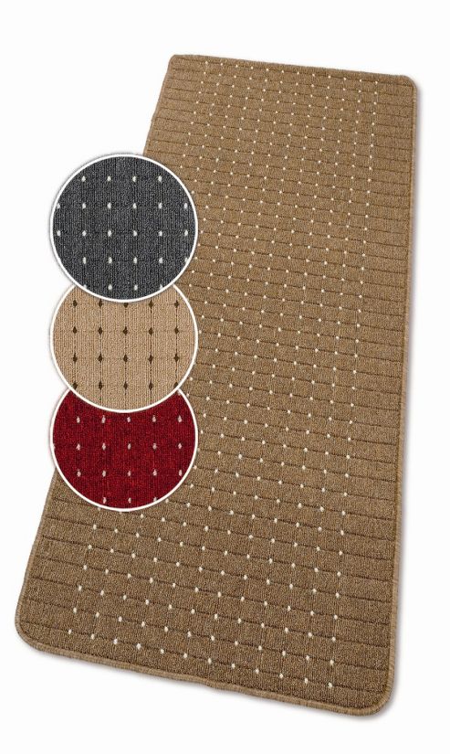 Image of Dandy Stanford Chestnut / Sugar Contemporary Rug - 50cm X 80cm