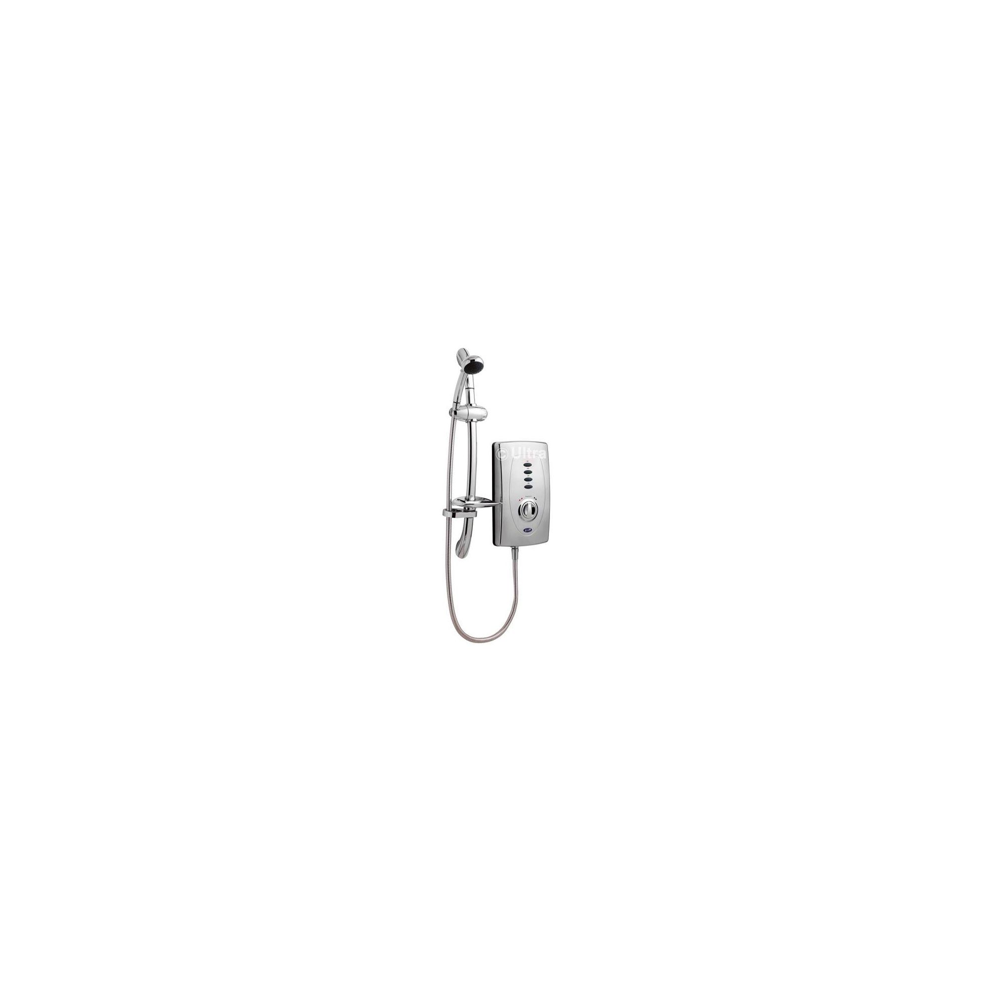 Ultra Chic 650 Slimline Electric Shower Chrome 9.5kW at Tesco Direct