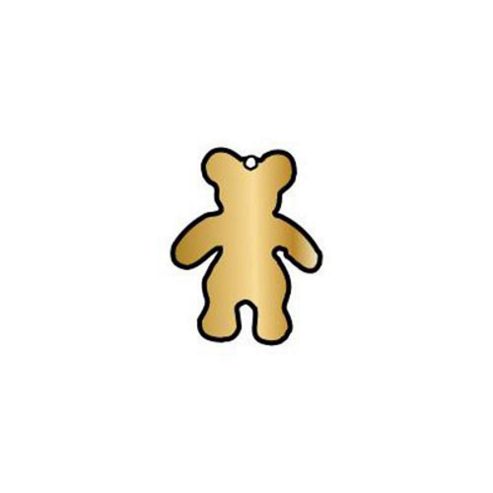 Image of Copper Blank Cb87 Teddy Pendant Pack Of 5