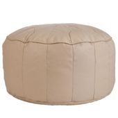 Star Moroccan FootStool Cream 60x30cm