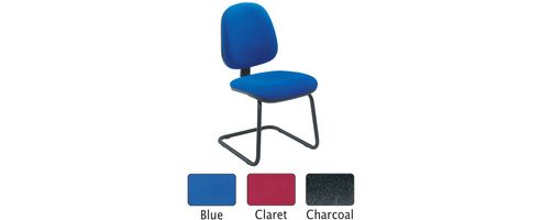 Image of Jemini High Back Visitors Chair Charcoal