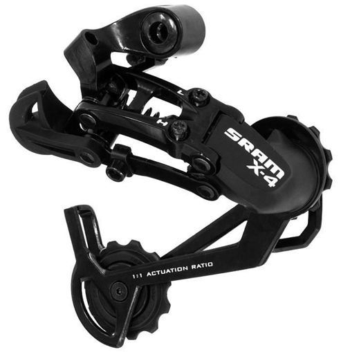Image of Sram X4 - 7/8 Speed Long Cage In Black