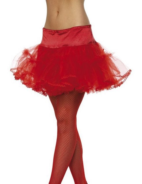 Image of Tulle Petticoat Red