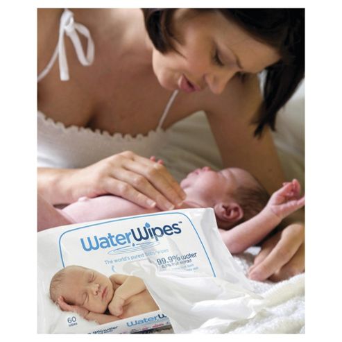 Image of Water Baby Wipes (60 Pack)
