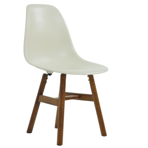 Image of Frw Dining Chair Vanilla Cream Dark Leg