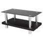Tesco Wood and Chrome TV Stand for up to 32" TV - Black