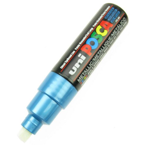 Image of Uni Pc-8k Posca Marker Metallic Blue