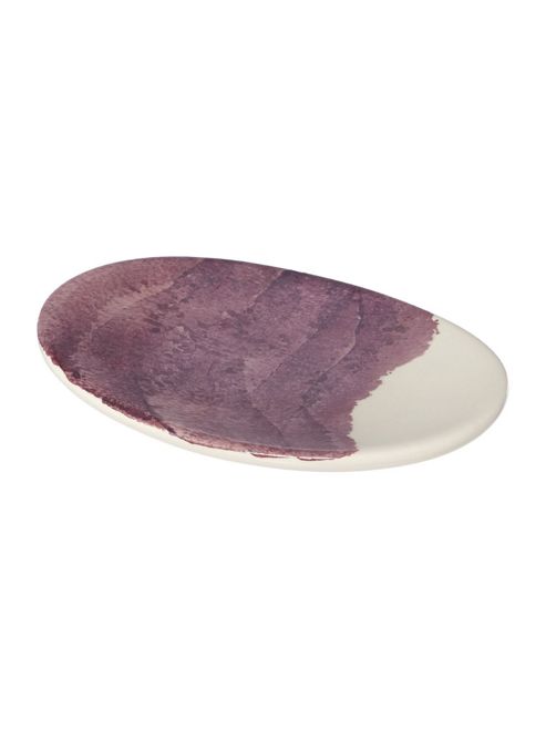 Image of Pied A Terre Ombre Ceramic Soap Dish