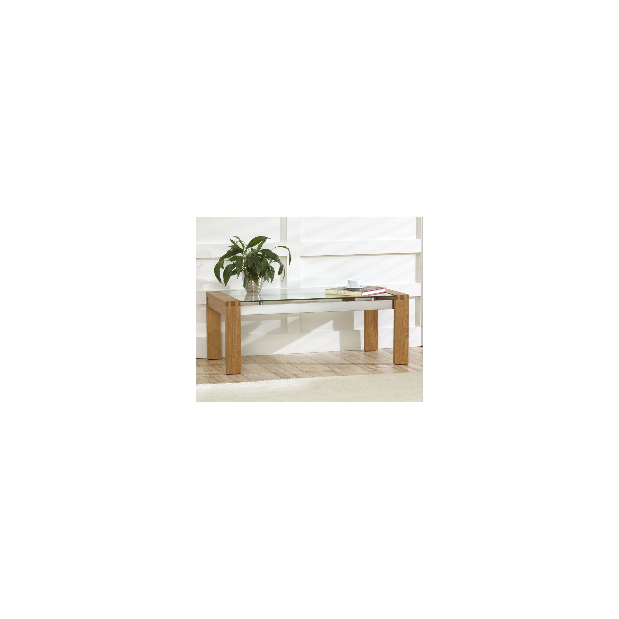 Mark Harris Furniture Roma Coffee Table - Oak at Tesco Direct