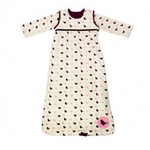 Image of By Carla Little Birdie 2.5 Tog Long Sleeve Sleeping Bag (0-6 Months)