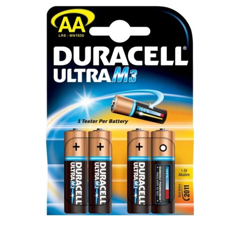 Image of Maplin Duracell Ultra M3 Power Alkaline Aa Batteries