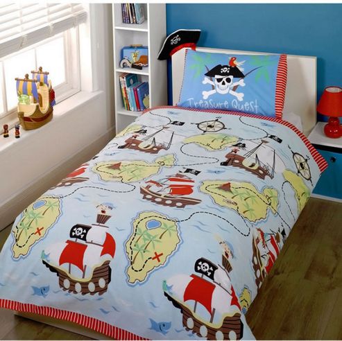 Image of Pirate Treasure Quest - Toddler Bedding