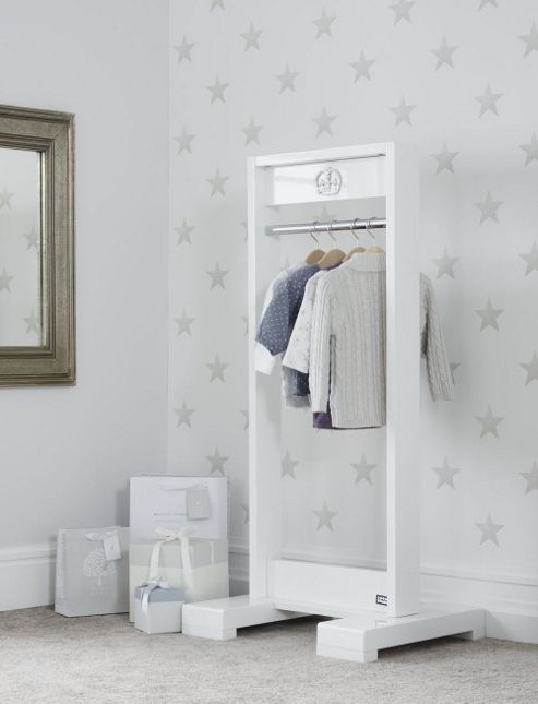 Image of Tutti Bambini Sovereign Hanging Rail - High Gloss White